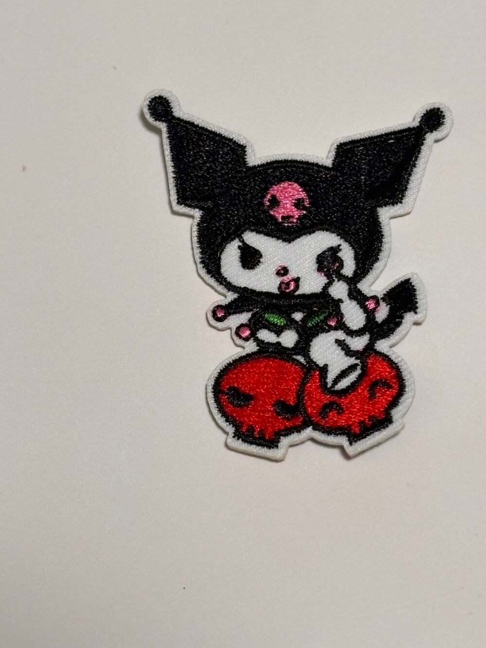Hello Kitty Sanrio Characters Style Iron Patch Clothing Accessory Kuromi